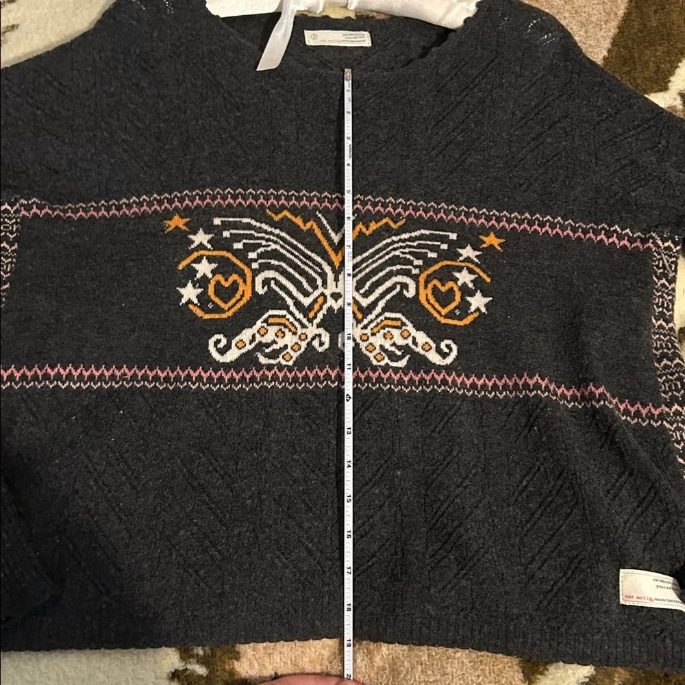 RARE! Wool. Odd Molly oversized ☮️ lambswool sweater - Picture 11 of 12